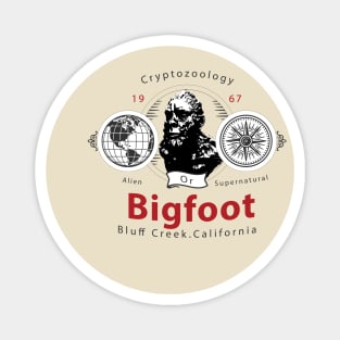 Bigfoot Bluff Creek Magnet